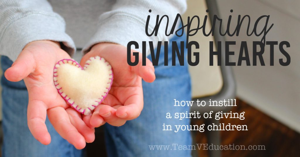 How do you inspire your children to develop a spirit of giving, especially throughout the Christmas season? Use these great ideas to teach young ones to give of their time, talents, and even money.