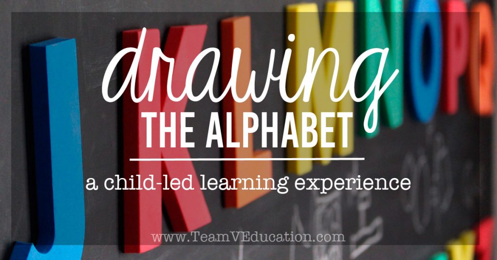 Do you have a creative learner? This fun and open-ended literacy activity provides your child with the freedom to demonstrate their understanding of the alphabet in a creative way. Drawing the alphabet - try it out!