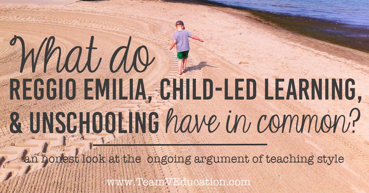 What do Reggio Emilia, Child-Led Learning, and Unschooling have in common? With this common denominator, it doesn't *really* matter which style of learning you use in your homeschooling/alternative education.