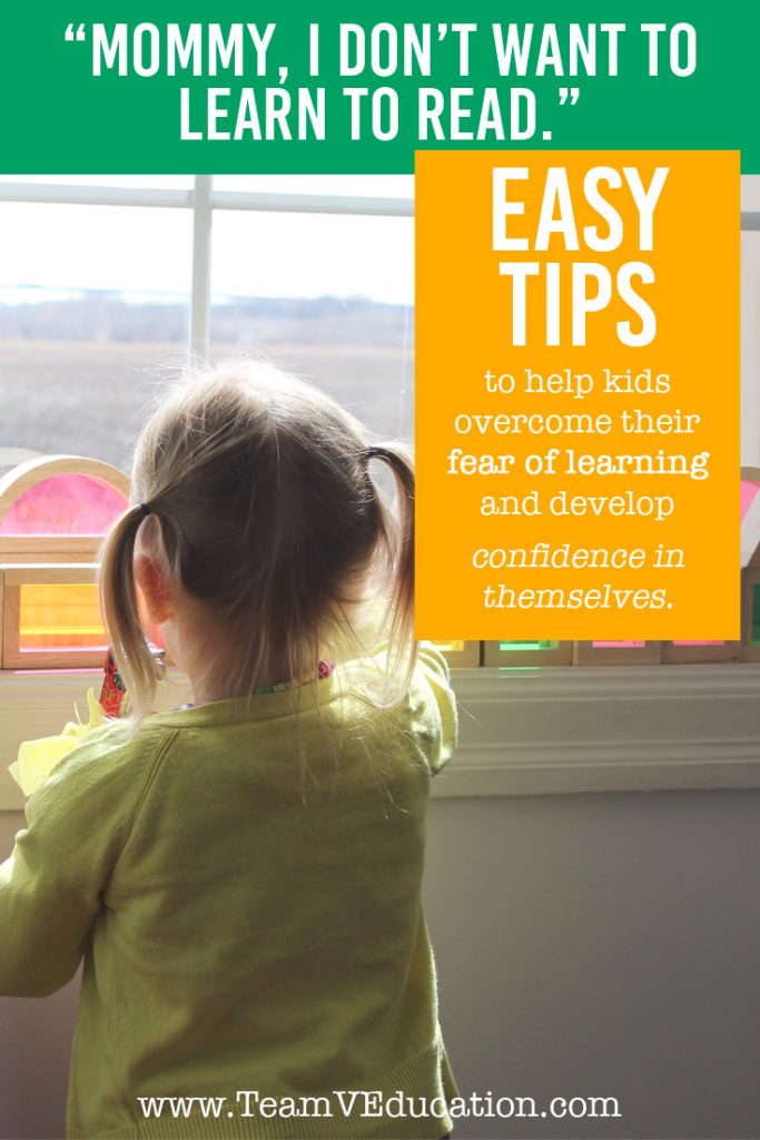 Easy tips to help kids overcome a fear of learning, and develop confidence in themselves.